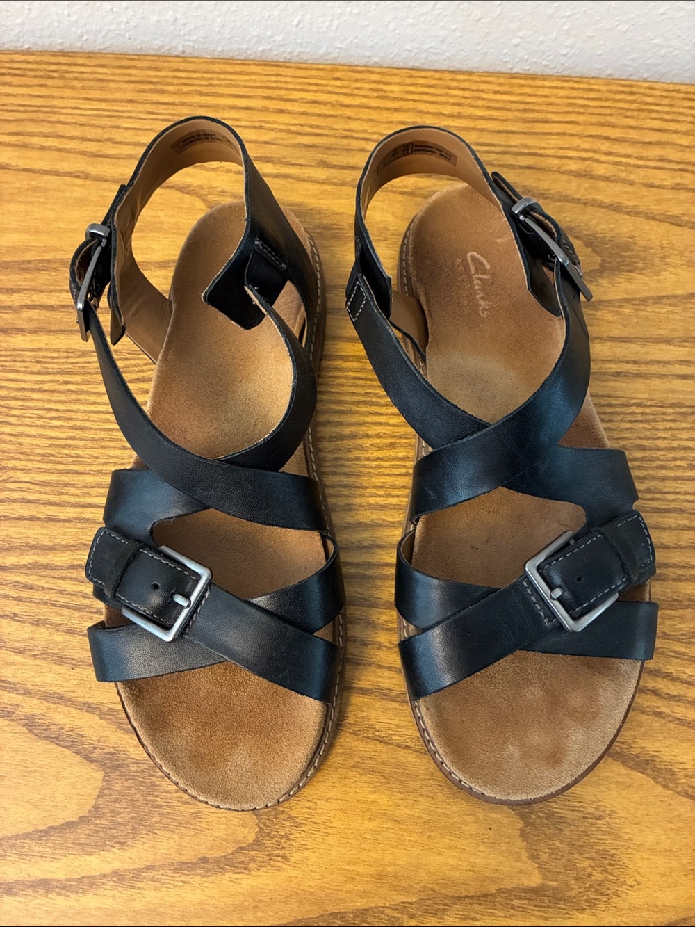 Clark’s Corsio Bambi Leather Sandals